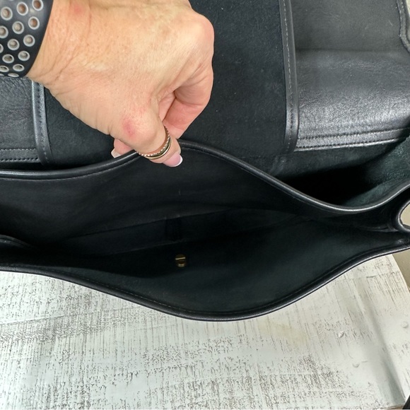 COACH - Metropolitan Legacy Black Leather Briefcase Laptop  L4C-5180 - Picture 14 of 15